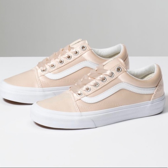 blush old skool vans
